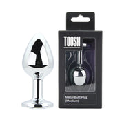 toosh-silver-metal-butt-plug-medium-clear-stone